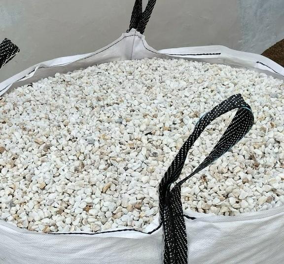 Marmolina blanca 10/15 mm en Big Bag